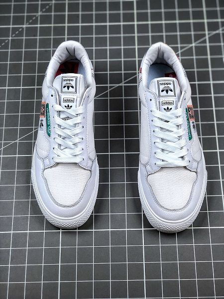 Adidas CONTINENTAL VULC 2021新款 帆布拼接輕便男女生復古板鞋