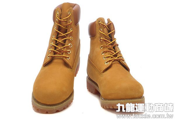 踢不爛 timberland 10061款時尚高幫耐磨男鞋 黃色 