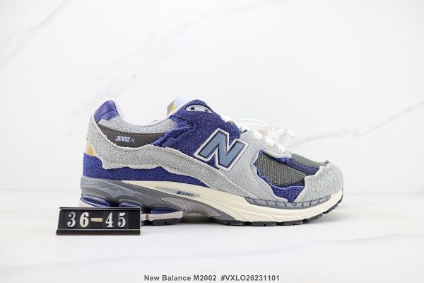 New Balance M2002 復古減震跑步鞋 2023全新男女款牛皮反毛皮材質運動鞋