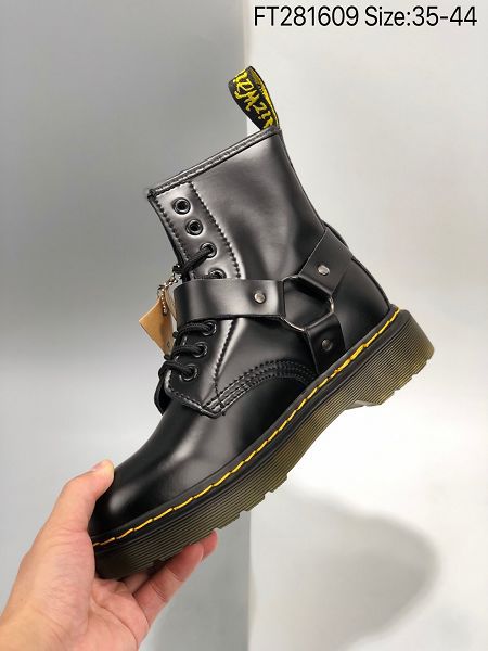 dr martens 馬汀大夫 2020新款 Jadon 8 Zip Boots復古機車厚底粗跟情侶款馬丁靴