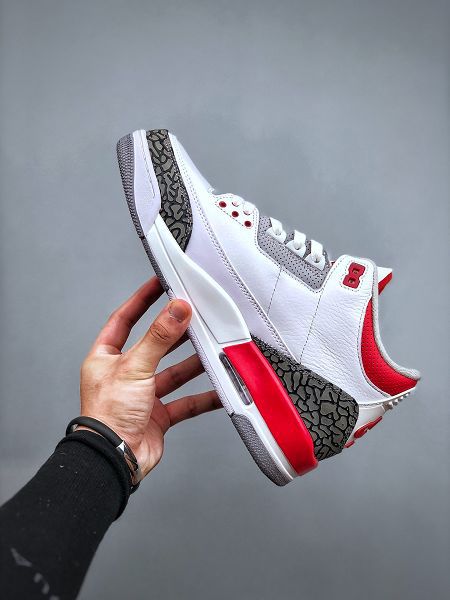 Air Jordan 3 JTH Justin Timberlake & Tinker Hatfheld 2022新款 喬丹3代白手稿聯名男女款籃球鞋