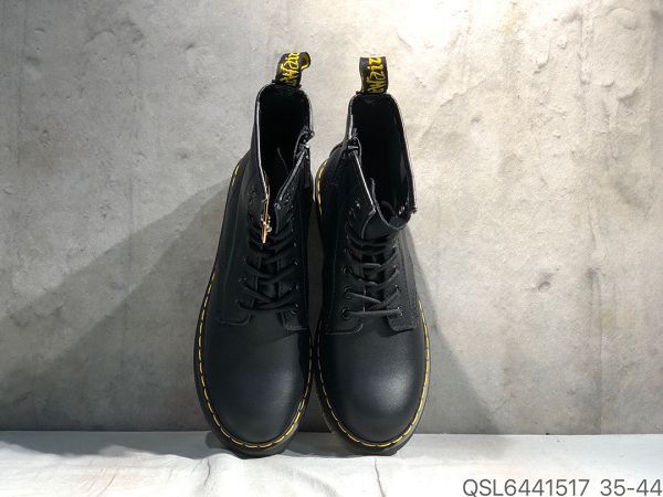 Dr.martens 馬丁醫生 2023新款 1460系列牛皮耐磨厚底粗跟馬丁靴