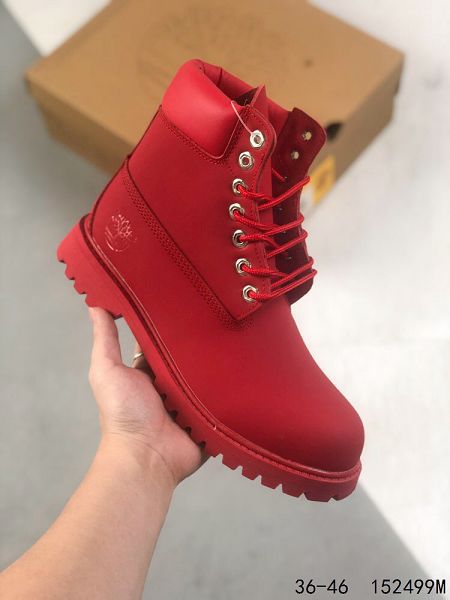 Timberland 2022新款 天伯倫經典款純色男女生大黃靴