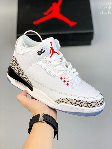 Fragment Design x Air Jordan 3 喬丹3代藤原浩閃電聯名款男款運動籃球鞋