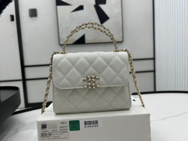 chanel包包 香奈兒2023新款手提包 DSAP3237牛皮單肩斜挎包