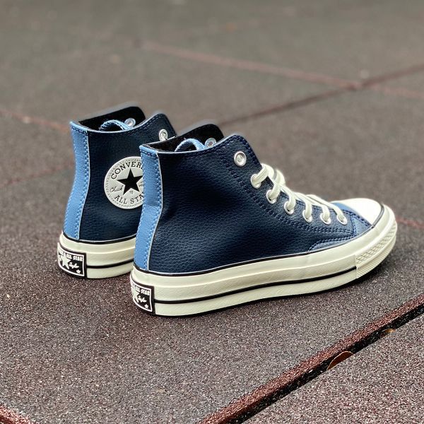 Converse Chuck 70s 荔枝紋皮面撞色 情侶款休閒鞋