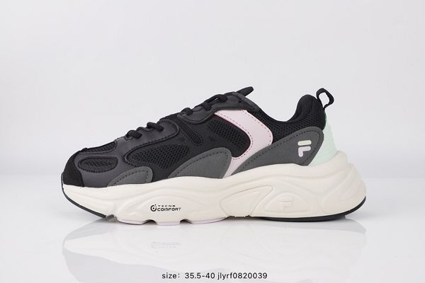 Fila Fusion 2021新款 斐樂夏季網面透氣火星復古女款老爹鞋跑鞋