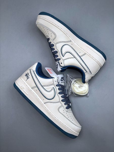 Stussy x Nike Air Force 1 Low 2023新款 斯圖西聯名空軍一號男女款休閒板鞋