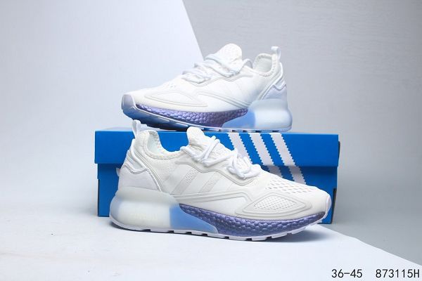 Adidas Originals ZX 2K Boost 2020新款 爆米花緩震男女生休閒運動跑步鞋