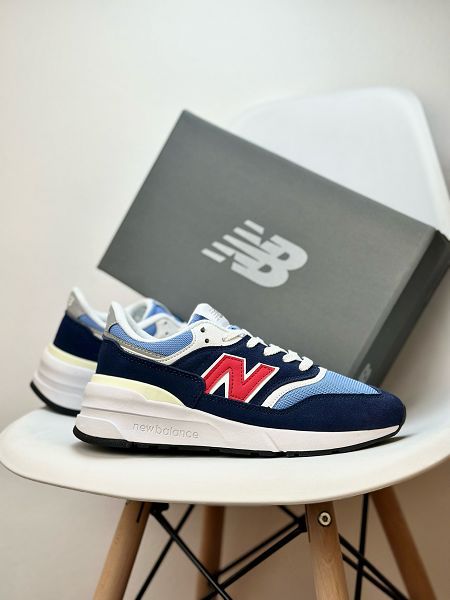 New Balance 997RGrey改良版系列 2024男女款低幫經典復古厚底休閒運動慢跑鞋YJ 元祖灰銀米黃底色