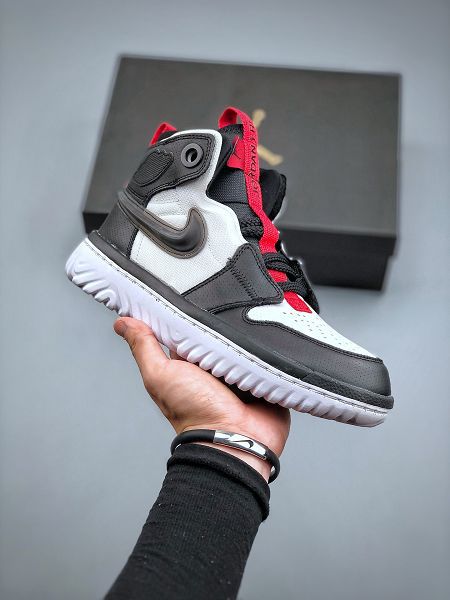 Air Jordan 1 High React 2022新款 機能風格緩震男女款籃球鞋