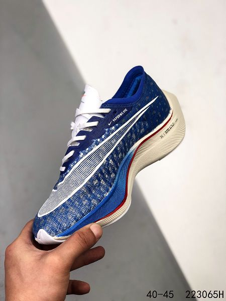 Nike ZoomX Vaporfly Next 2021新款 紅外線馬拉松男款運動跑步鞋 帶半碼