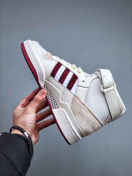 Adidas Forum 84 High 白紅色人氣單品 2024全新男女款高幫籃球鞋