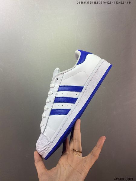 Adidas Originals Superstar 2022新款 經典貝殼頭系列男女款休閒運動板鞋