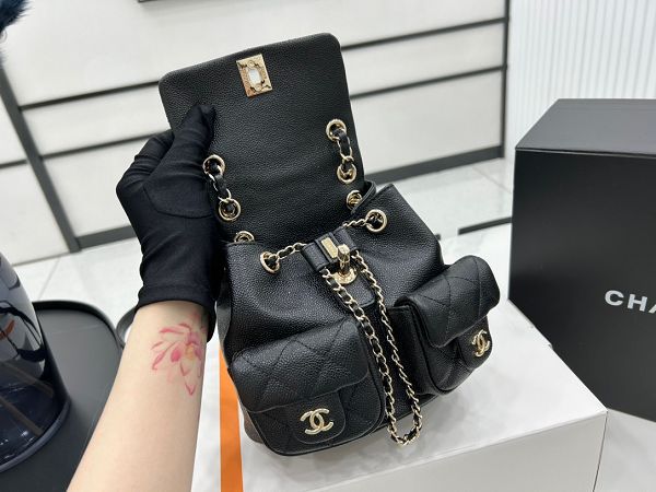 chanel包包 香奈兒2023新款手提包 DSAS3787雙背包後背包