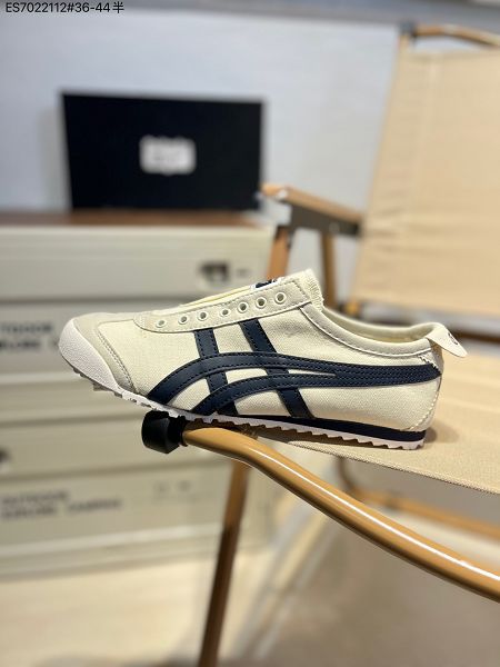 Asics Onitsuka Tiger 2023新款 亞瑟士鬼冢虎懶人一腳蹬男女款帆布鞋