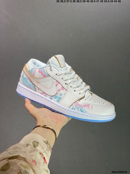 Air Jordan 1 Low Philippines 低幫 御龍青花 龍年限定白藍喬丹籃球鞋