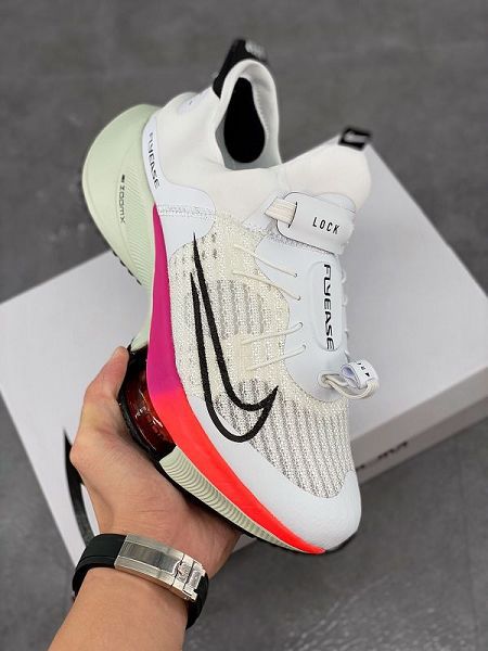 Nike Air Zoom Alphafly NEXT% FlyEase 2021新款 男女款馬拉松纖維絲緩震跑鞋 帶半碼