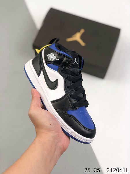 Nike Air Jordan 1 2021新款 喬丹1代潮流文化童款籃球鞋