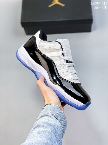 Air Jordan 11 Retro 2023新款 喬丹11代低幫男女款實戰訓練籃球鞋