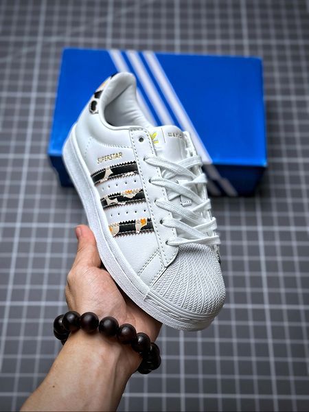 Adidas Originals Superstar 2023新款 經典復古男女款貝殼頭板鞋