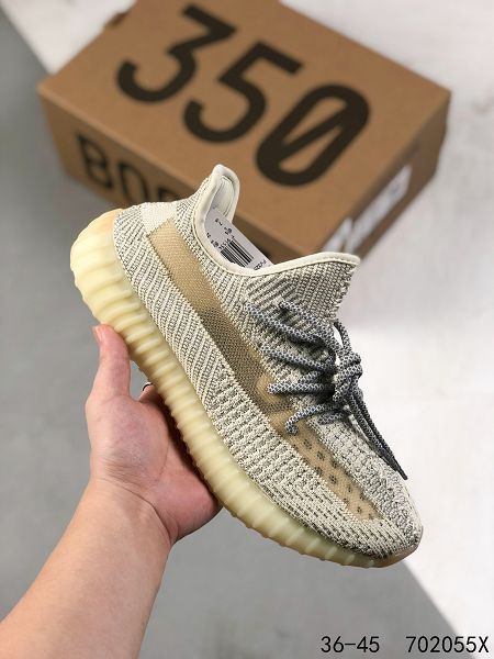 Adidas Yeezy Boost 350 V2 2022新款 經典爆米花男女款運動慢跑鞋46