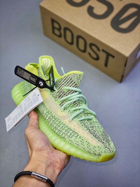 Adidas Yeezy Boost 350 V2 2021新款 真爆滿天星椰子情侶款慢跑鞋