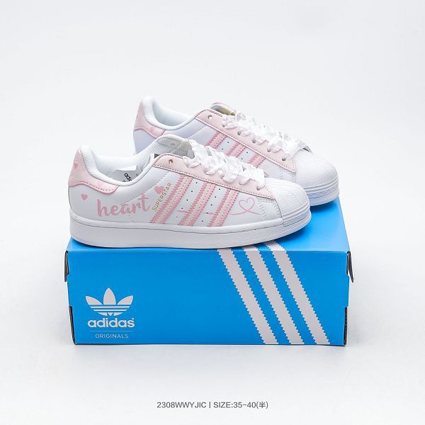 Adidas Originals Superstar 貝殼頭經典女款休閒運動板鞋