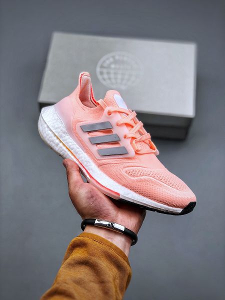 Adidas Ultra Boost UB22 2022新款 超彈力爆米花中底女款休閑跑步鞋