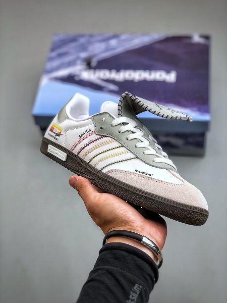 adidas originals Samba 2024最新情侶款大鞋舌休閒板鞋