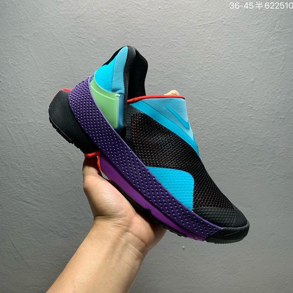 Nike Go FlyEase 2022新款 一腳蹬懶人鞋免提鞋自動系帶男女款慢跑鞋