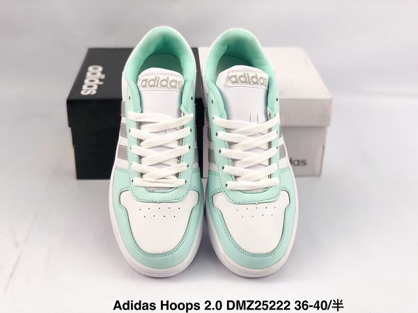 Adidas Hoops2.0 NEO 2022新款 女款低幫休閑板鞋