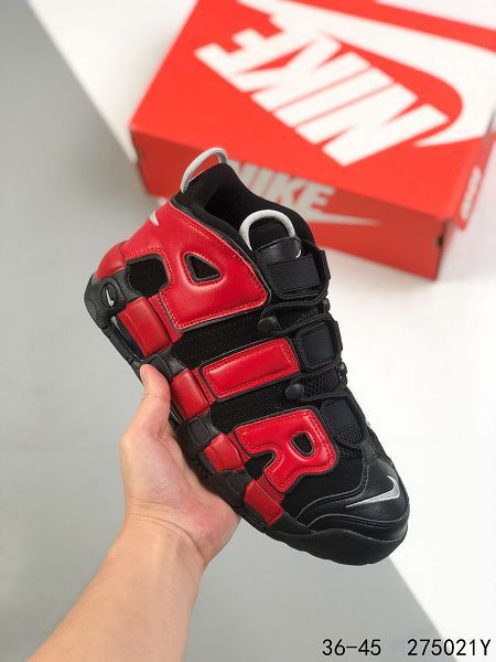 Nike Air More Uptempo 2021新款 皮蓬大AIR字母男女款籃球鞋