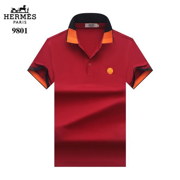 hermes polo衫 2021新款 愛馬仕翻領短袖polo衫 MG9801款