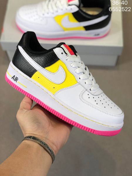 Nike Air Force 1 07 2020新款 串標空軍一號低幫情侶款休閒運動板鞋