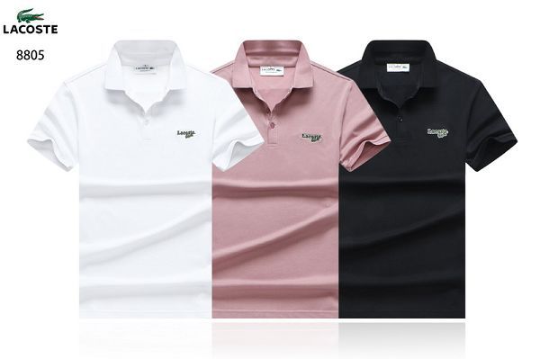 lacoste polo衫 2021新款 鱷魚翻領短袖polo衫 MG8805款