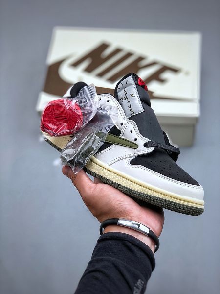 Travis Scott x Nike Air Jordan 1 Low x Louis Vuitton 2024最新情侶款運動板鞋