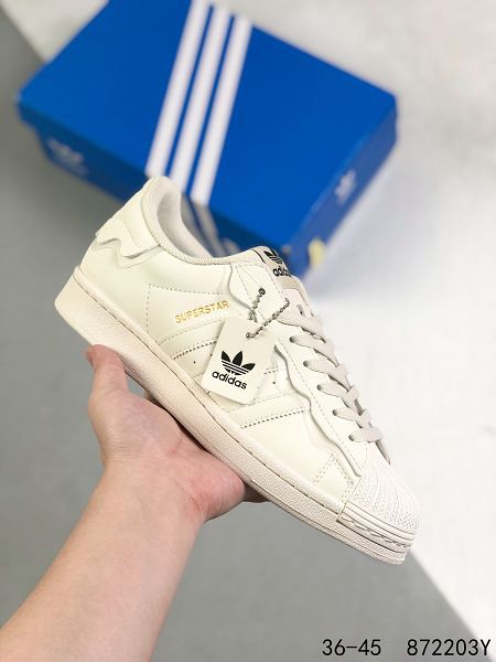 Adidas Superstar 2022新款 貝殼頭系列三葉草男女款板鞋