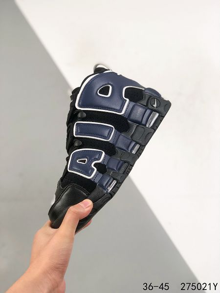 Nike Air More Uptempo 2021新款 皮蓬大AIR字母男女款籃球鞋