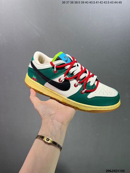 Futura x Nike Dunk Low SB聯名 情侶款解構綁帶滑板鞋 