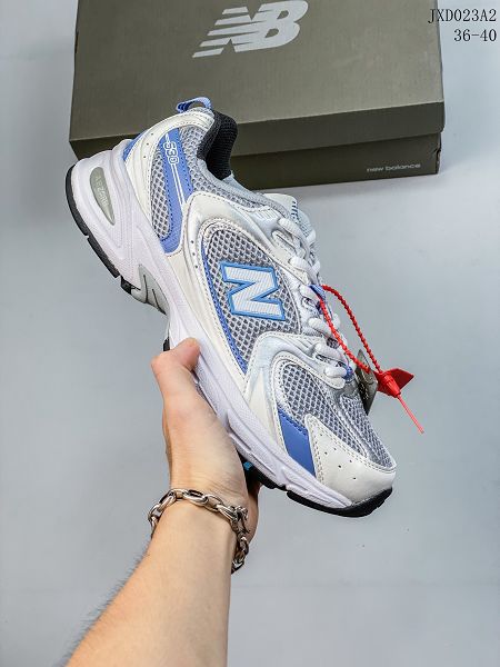 New Balance MR530系列 2022新款 復古老爹風網布跑步女款休閒運動鞋