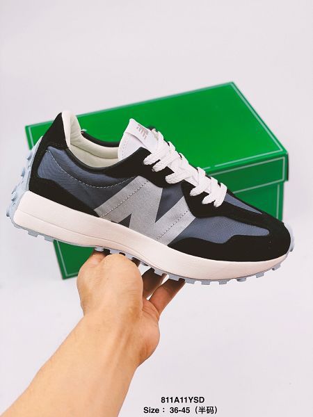 New Balance 327 2020新款 NB紐巴倫雙色拼接復古情侶款慢跑鞋