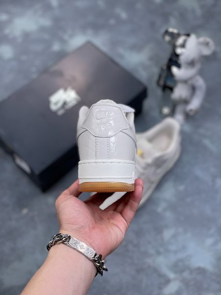 Nike Air Force 1 07 Low 低米黃色 情侶鞋 空軍一號低幫休閒板鞋