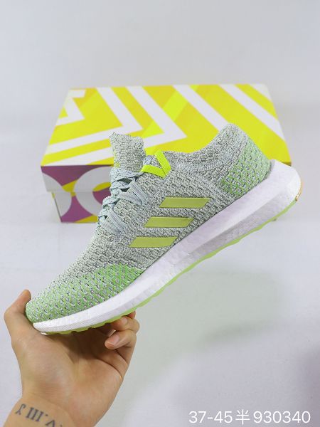 Adidas PureBOOST 2021新款 爆米花男女生休閑運動跑步鞋