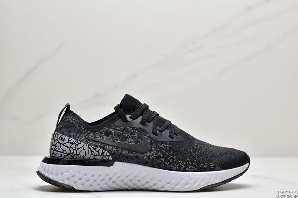 Nike Epic React Flyknit 2 2023新款 瑞亞泡沫編織超輕男款跑步鞋