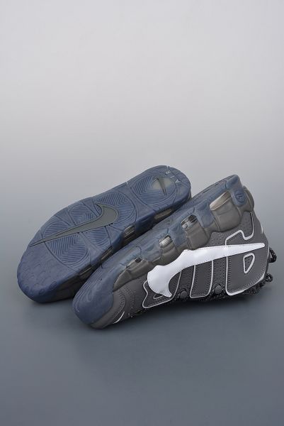 Nike Air More Uptempo 2023新款 鐵灰大AIR皮蓬男女款復古籃球鞋