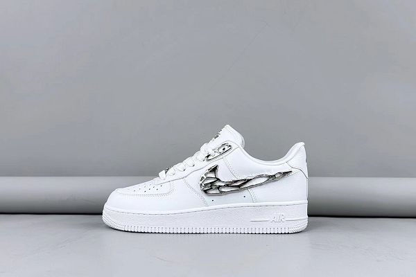 Nike AIR FORCE1 運動板鞋冬季新款膠底情侶鞋