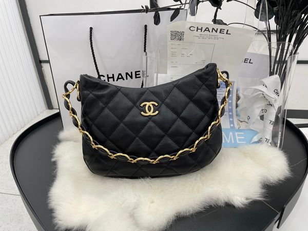 chanel包包 香奈兒2023新款手提包 DSAS3562腋下包單肩斜挎包