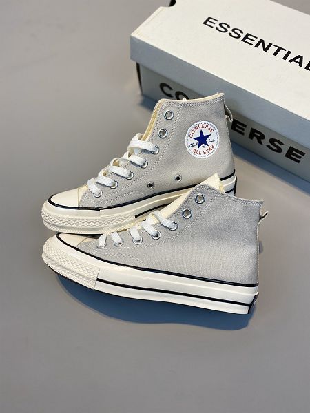 Fear Of God Essentials x Converse 70s FOG 2020新款 聯名皮面鞋舌情侶款帆布板鞋