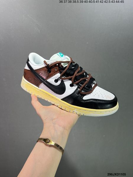 Futura x Nike Dunk Low SB聯名 2024新款男女生解構綁帶滑板鞋